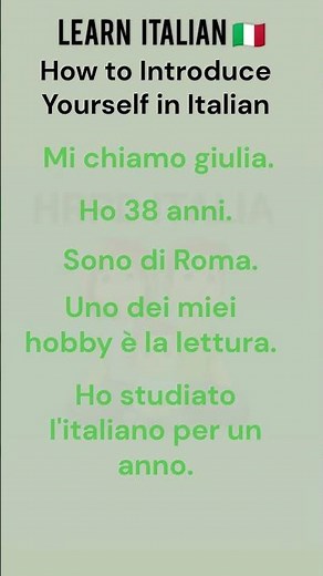 Basic Italian | Easy way to learn Italian Language | Italion lesson For beginners #learnitalia