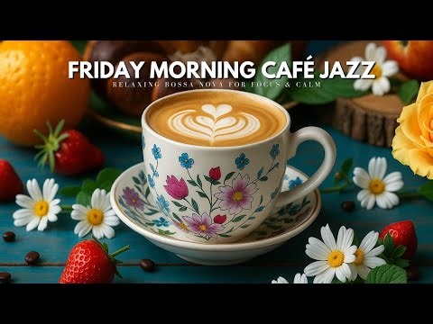 Easy Friday Jazz 🌿 Relaxing Background for a Light Day