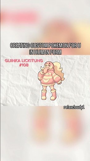 creating custom Pokemon in human form for u mini part 2