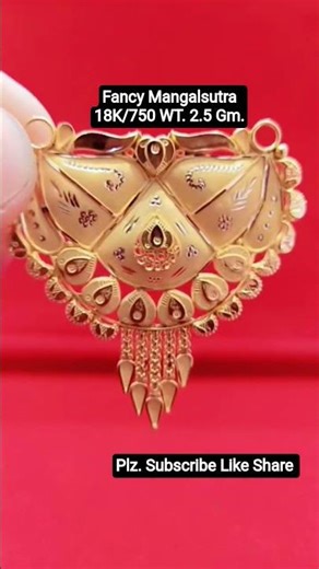 Fancy Gold Mangalsutra New Designs 18K 20K 22K 🪙👌#shorts #trending #mangalsutra #locket #gold #fancy