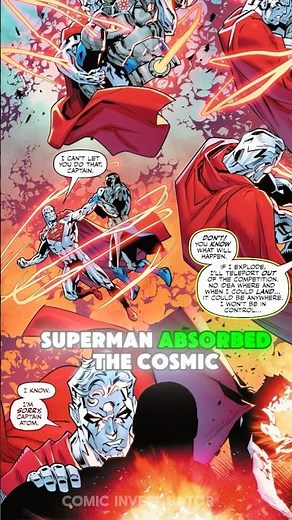 Superman destroys Captain Atom