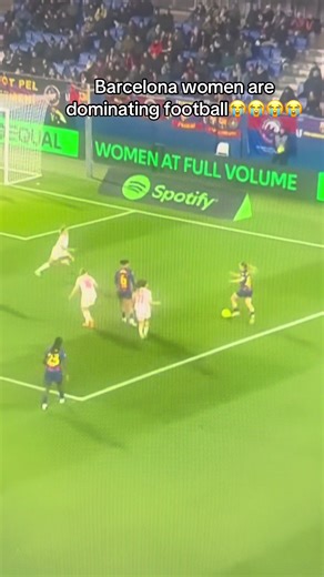Barcelona Women's Football Team Dominates the League