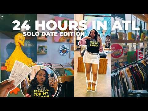 How To Explore Your City SOLO | Atlanta Solo Date Vlog | miyah oliviaa