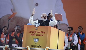 Narendra Modi speech all about what's wrong with Congress & right with him