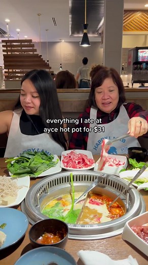 Happy Lamb has 2 all you can eat menus—classic $26 & premium $31 (cheaper during weekday lunch). The premium option includes an unlimited selection of 9 meats & a nice variety of ingredients to add into your pot like seafood, noodles, veggies, tofu, fish balls, & dumplings! They also have 4 soup bases to choose from—we got the spicy & original bone marrow broth! 📍 There are a lot of locations but this was at the Westheimer one in Houston! #ayce #hotpot #houstonfood #whatiate #allyoucaneat #chin