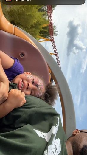 Vanessa first big kid roller coaster Jovita Richardson Lisa Munnerlyn | Jason Munnerlyn Jr.