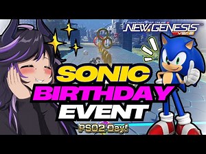 Sonic the Hedgehog Celebrates his Birthday in PSO2 NGS with Returning SEGA Items