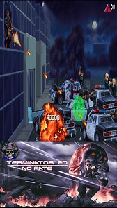 TERMINATOR 2D: No Fate T-800 vs. Police & SWAT #fblifestyletyle #terminator2dnofate | Geekversy