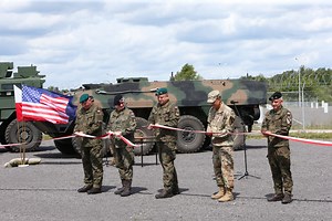 US Army base construction completed in southwestern Poland