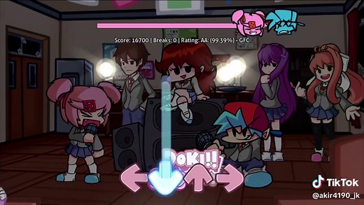 Doki Doki Takeover: Natsuki's Epic FNF Full Combo