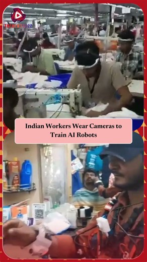Indian Workers Wearing Cameras to Help Train AI Robots | Future of Robotics & Automation