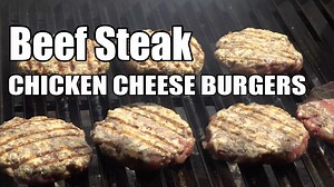 84K views · 1.9K reactions | Straight from the barnyard, these fresh ground beef and chicken burgers are just what the farmer ordered, some good eatin' at the Pit. You have to check this recipe out. | BBQ Pit Boys | Facebook