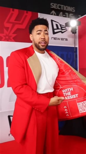 NBA on Instagram: "Come with @jakefromstatefarm to the 2025 #NBADraft where he assisted on entrances, energy, and elite moments with the next generation of hoopers. 🏀 @statefarm"