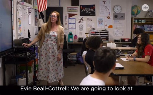 Edutopia on Instagram: "Teachers: Want to get all your students focused on what you’re trying to teach? Put a mini whiteboard in every student’s hands to direct their attention to where *you* want it. 💡"