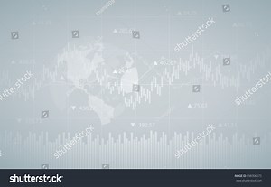 Abstract Financial Chart Line Graph Bar Stock Vector (Royalty Free) 698306575 | Shutterstock