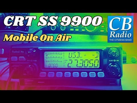 CRT SS 9900. Mobile Contact. Great Audio on SSB