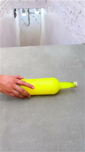 Yellow Blue & Red Breaking glass bottle ⚠️🔥 Crushing Crunchy & Soft Things #shorts #asmr #satisfying