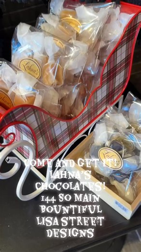 Don’t wait!!! Run to our shop on Main St and grab some Chocolate!#lisastreetdesigns | Lisa Street Designs