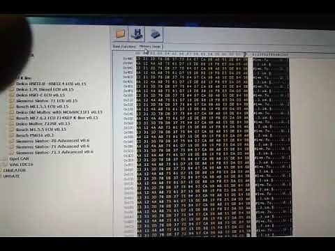 lectura de ecu chevy corsa con carprog
