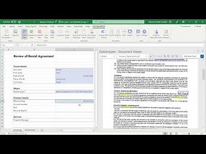 Contract Reviews with DataSnipper