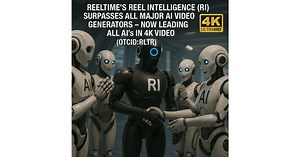 ReelTime's Reel Intelligence (RI) Surpasses All Major AI Video Generators - Now Leading all AI's in 4K Video, Music, Coding, and Logic