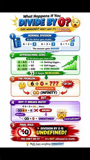 Why You Can’t Divide by 0 🤯 | This Will Shock You