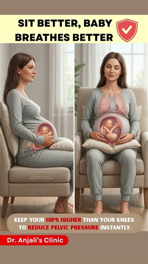 Best Sitting Position for Pregnancy Back Pain Relief ✅