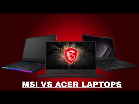 Acer Vs MSI Laptops 2026 Comparision