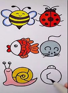 2.9M views · 9.2K reactions | How to draw anything from numbers | Easy 9 Drawing from numbers for kids just 1-9 PART 1 #handmade #crafts #diy | Handmade | Facebook