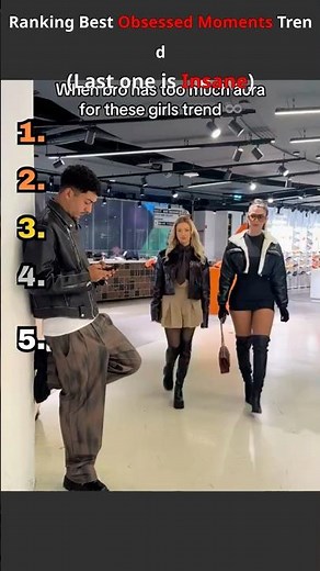 Ranking the BEST obsessed trend moments #shorts #trending #viral