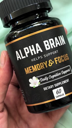 Unlock your brain’s potential with Alpha Brain! Our top-rated supplement boosts memory, enhances focus, and supports cognitive function. Perfect for students, professionals, and anyone looking to sharpen their mind. Made with natural ingredients, Alpha Brain helps you stay alert and think clearly. Experience the difference and power up your brain today! #AlphaBrain #MemoryBoost #FocusEnhancer #CognitiveSupport #staysharp