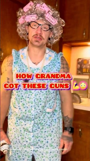 Granny’s Got Guns 💪 How to Actually Grow Your Biceps | GrandmaCanDoThis