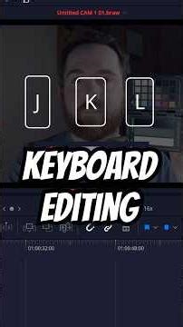 Ditch The Mouse and Edit Like a Pro #DaVinciResolve #EditingTips #WorkflowHack
