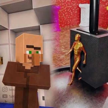 Gaspard pilote un avion sur Minecraft !