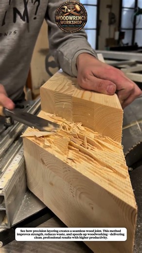 This Wood Joint Trick Looks Fake… But It’s Genius!