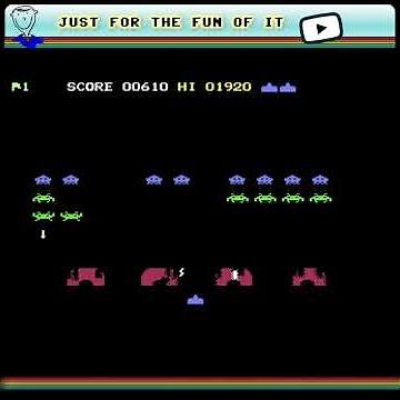 Avenger - Commodore 64 - Clone of space invaders 👾on Cartridge