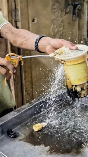 How to Clean a Fuel Filter Properly #shorts #popular