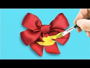 10 LINDAS MANUALIDADES CON CINTAS Y LISTONES