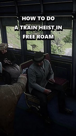 Train Heist in Red Dead Redemption 2 Free Roam
