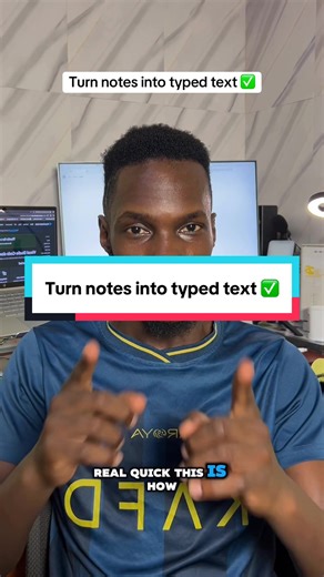 Turn notes into typed text ✅ #techtok #fyp
