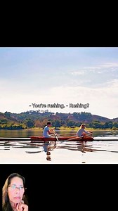 Lessons in Chemistry. Calvin says rowing is calming, but Elizabeth doesn’t think so. It's a love story that ended so soon. #rowing #calming #lovestory #viralpost #highlightseveryone | Ruby Paglalunan Hodges