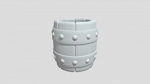 Bens barrel - 3D model by arush23