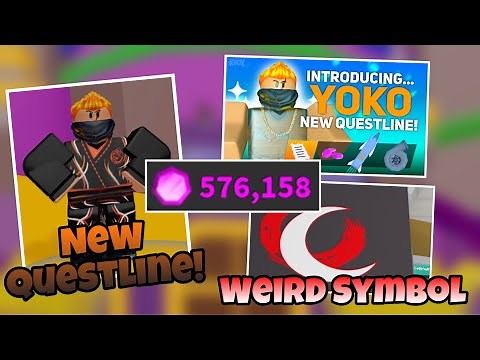 Yoko Questline + Weird Symbols + Half a Million Gem Spree (Roblox Ghost Simulator)