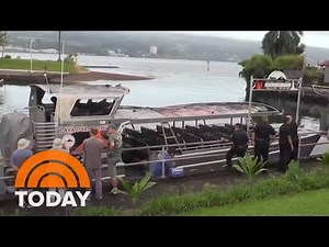 Flying ‘Lava Bomb’ Hits Hawaii Tour Boat, Injuring 23 | TODAY