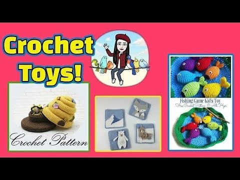 50 AMAZING Crochet Toy Patterns to Make in 2023!