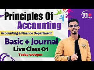 Basic Of Accounting | Class 01 | 11+ Academy