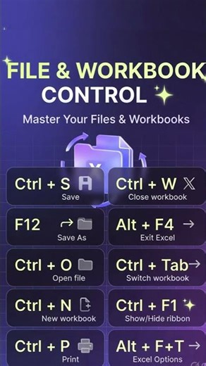 Excel Shortcuts Every User Must Know 2026 #excel #exceltips #dataextractor #exceltricks