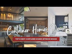 WONDERFUL! 100+ CONTAINER HOMES INTERIOR DESIGN IDEAS | INSIDE INDUSTRIAL SHIPPING CONTAINER DECOR