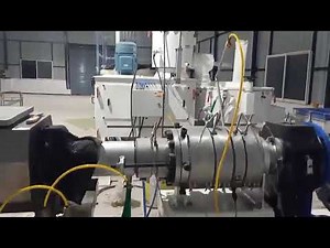 PVC PIPE MANUFACTURING PROCESS. #pipe #pvc #plumbing #plastic #extrusion #extrusionmachine