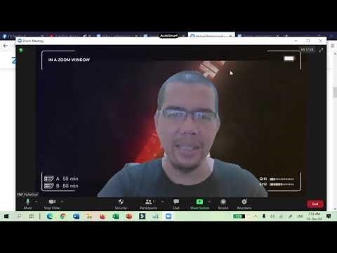 Oprek Zoom : Cara Mengganti Virtual Background dengan Gambar, Video dan ubah Penampilan di Zoom